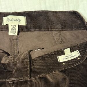 Madewell The Perfect Vintage Flare Pant Corduroy